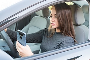 Teen Driving While Texting