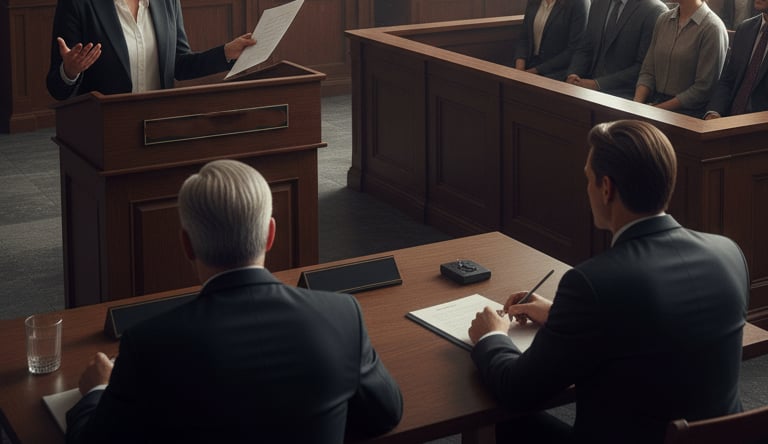 Legal representation in a personal injury case