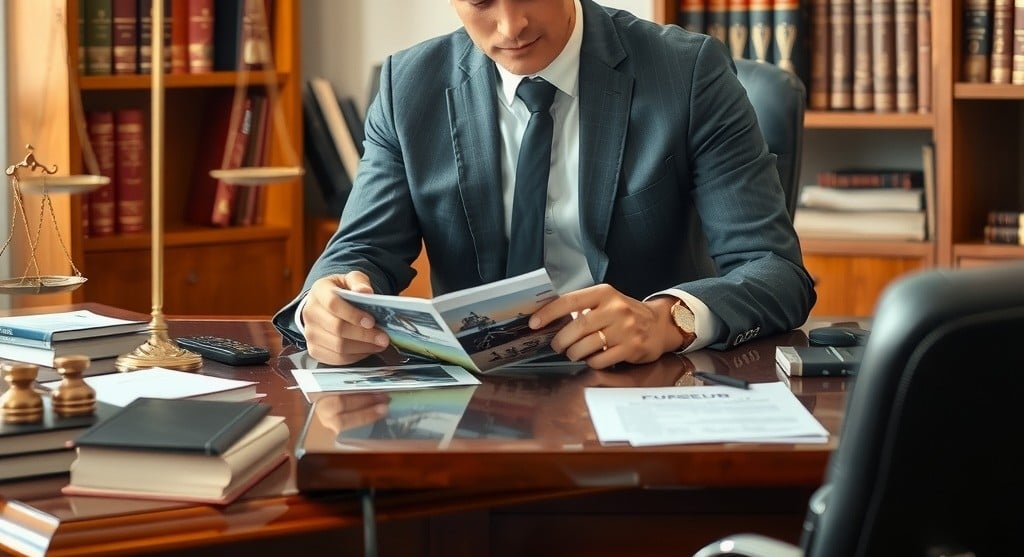 Legal professional evaluating a client’s case